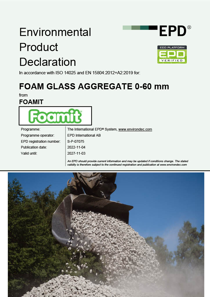 Foamit Group EPD 0-60