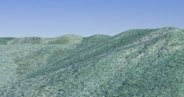 Återvunnet glas på Uusioaines i Finland